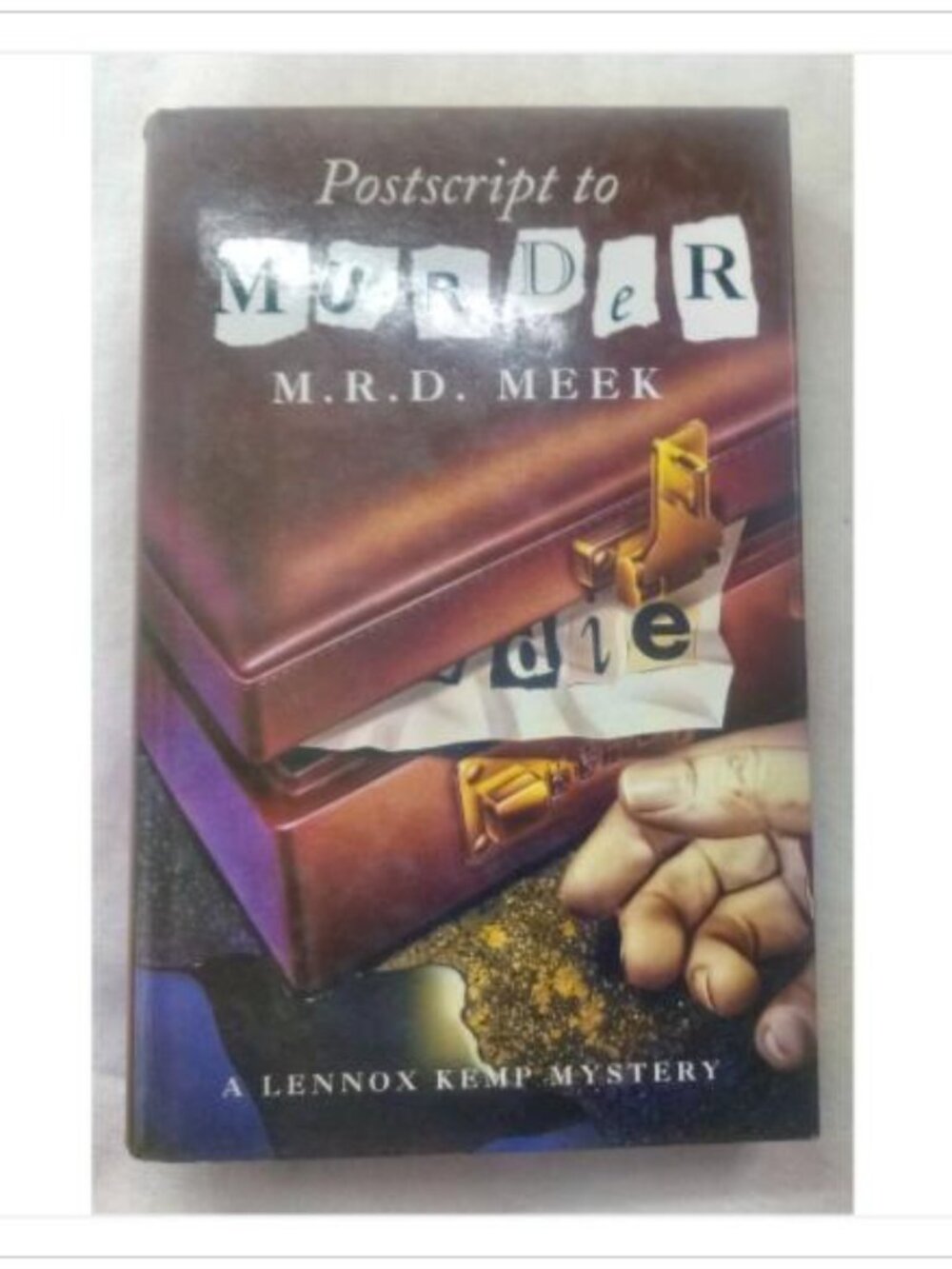 Postscript to Murder M. R. D. Meek First Edition Hardcover Book Vintage Novel
